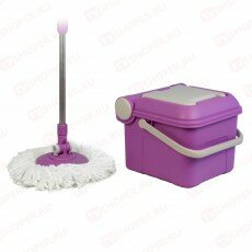 Швабра для пола с отжимом TOPOTO D7 (Spin And Go, Magic Mop)