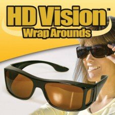Очки-маска HD Vision WrapArounds для защиты водителя днем и ночью купить в TVshoper.ru