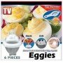 Силиконовые формы для варки яиц Эггис (Eggies) купить в TVshoper.ru