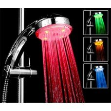 Светодиодный душ с подсветкой Led Shower (светодиодная насадка на душ) купить в TVshoper.ru