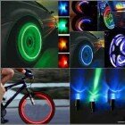 Колпачки на ниппель колеса с подсветкой 2шт (Работают без батареек!)